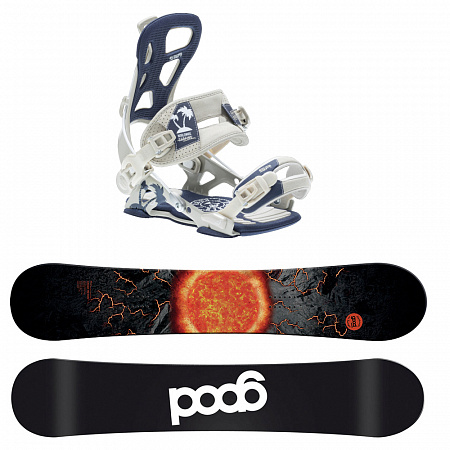 Комплит сноуборд VULCANO CAMBER + крепления BROTHERHOOD FT